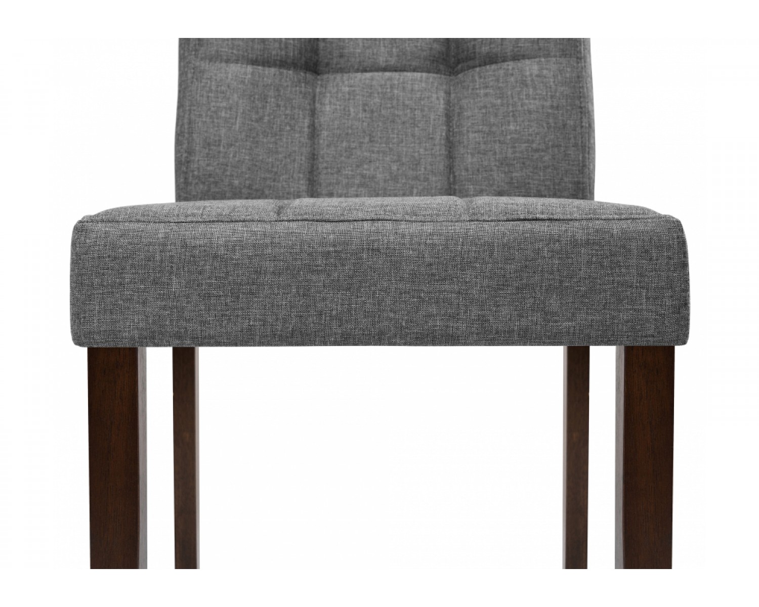 Стул Madina dark walnut / fabric grey