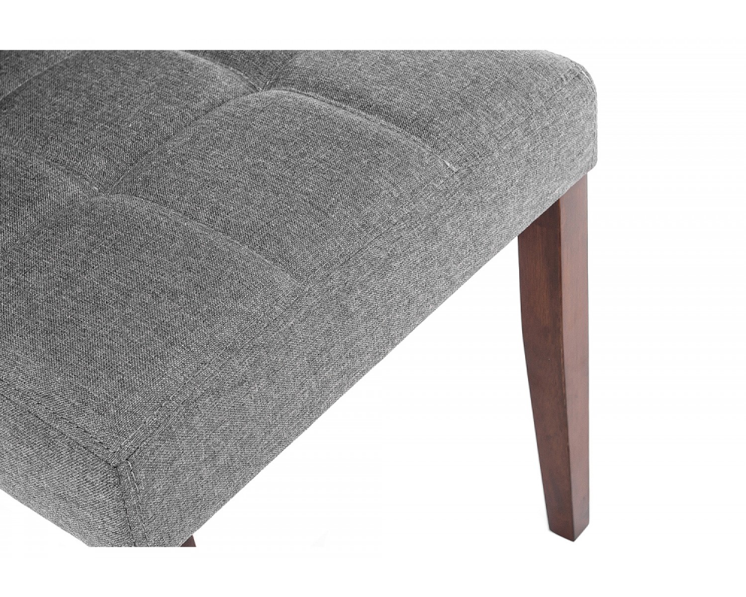 Стул Madina dark walnut / fabric grey