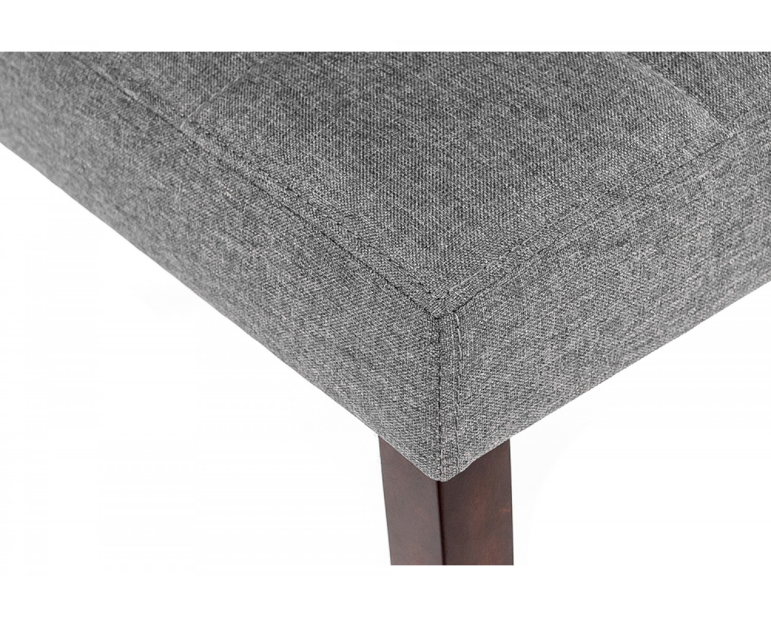 Стул Madina dark walnut / fabric grey