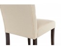 Стул Menson dark walnut  / fabric cream