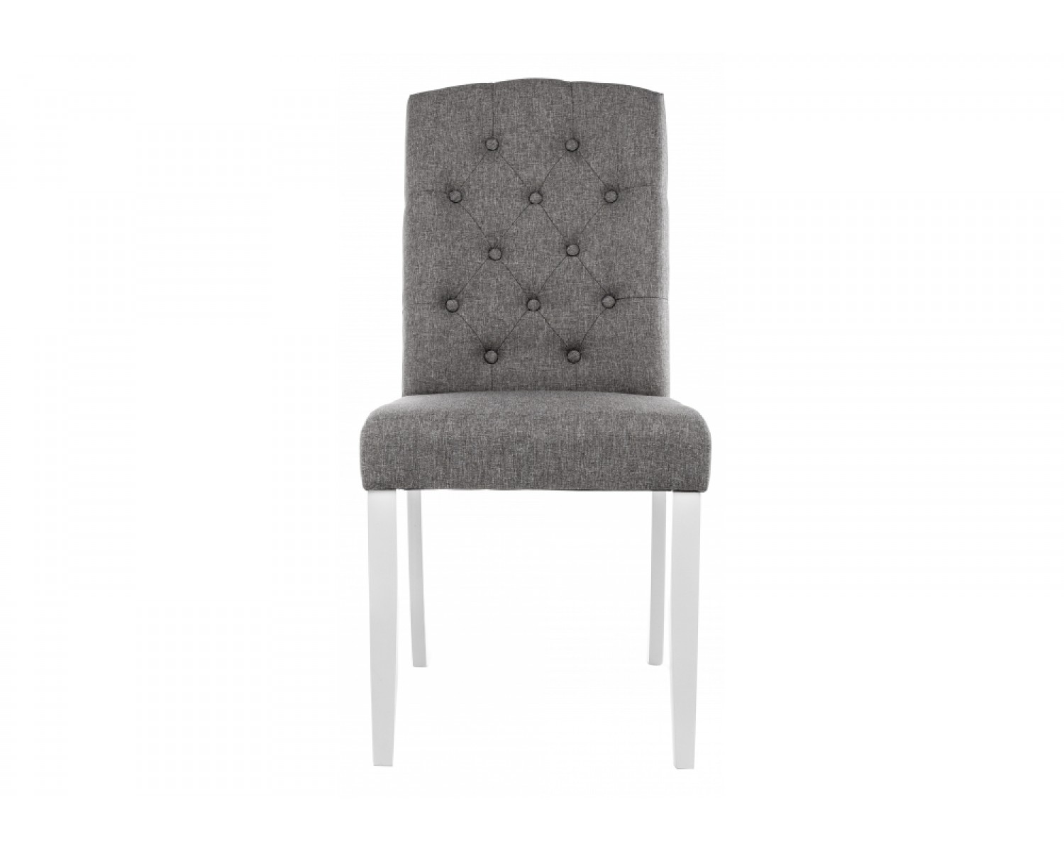 Стул Menson white / fabric pebble