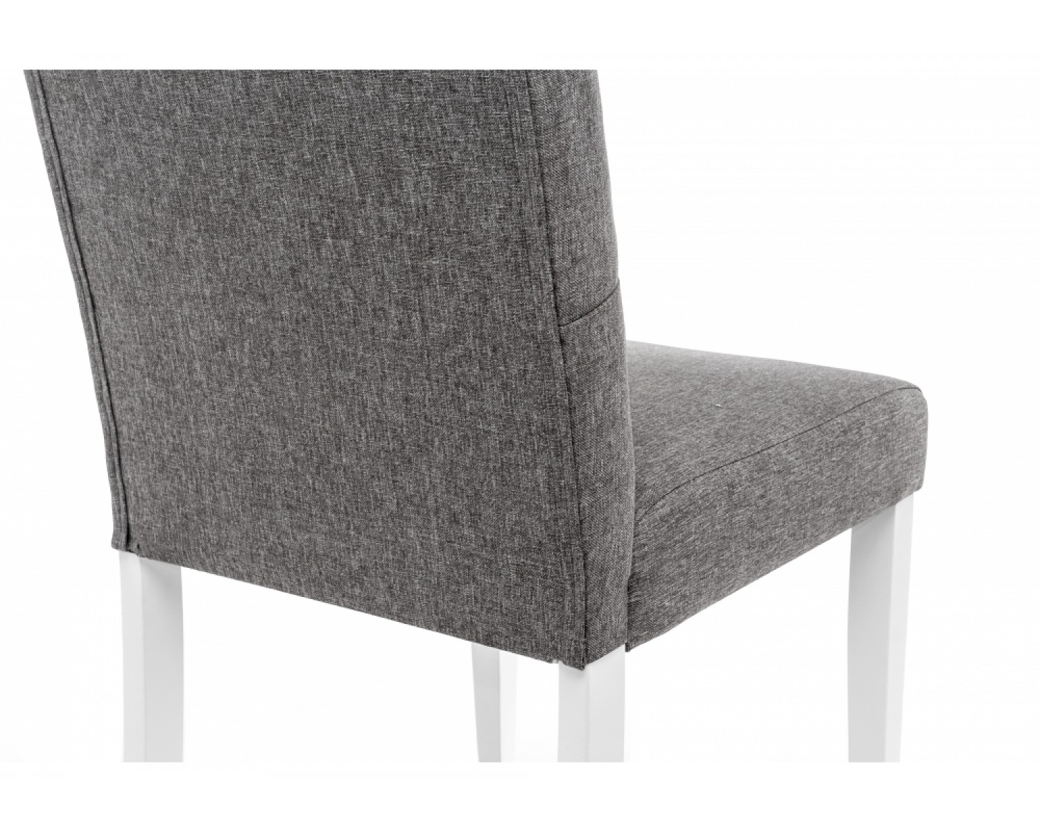Стул Menson white / fabric pebble