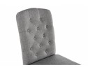Стул Menson white / fabric pebble