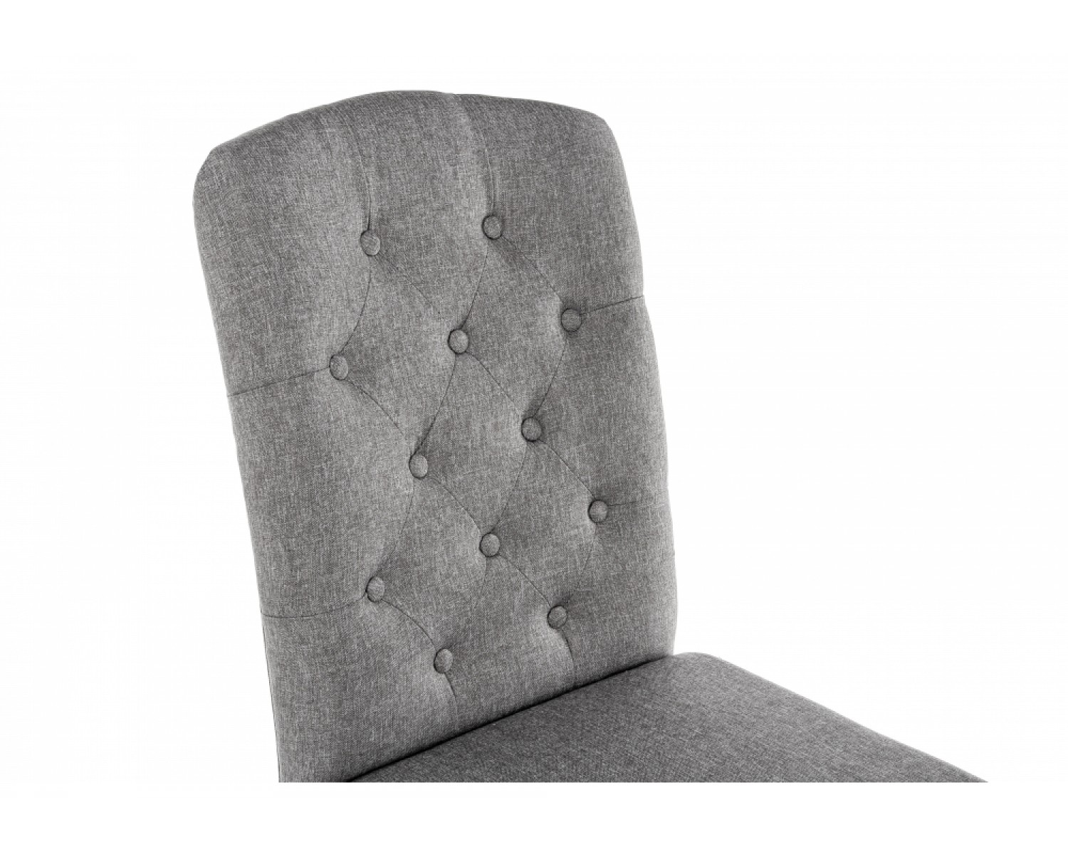 Стул Menson white / fabric pebble