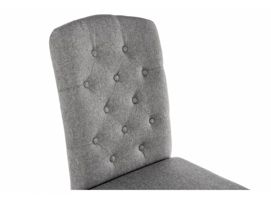 Стул Menson white / fabric pebble