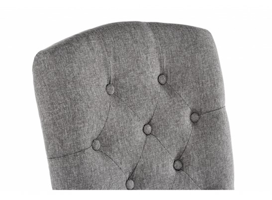 Стул Menson white / fabric pebble