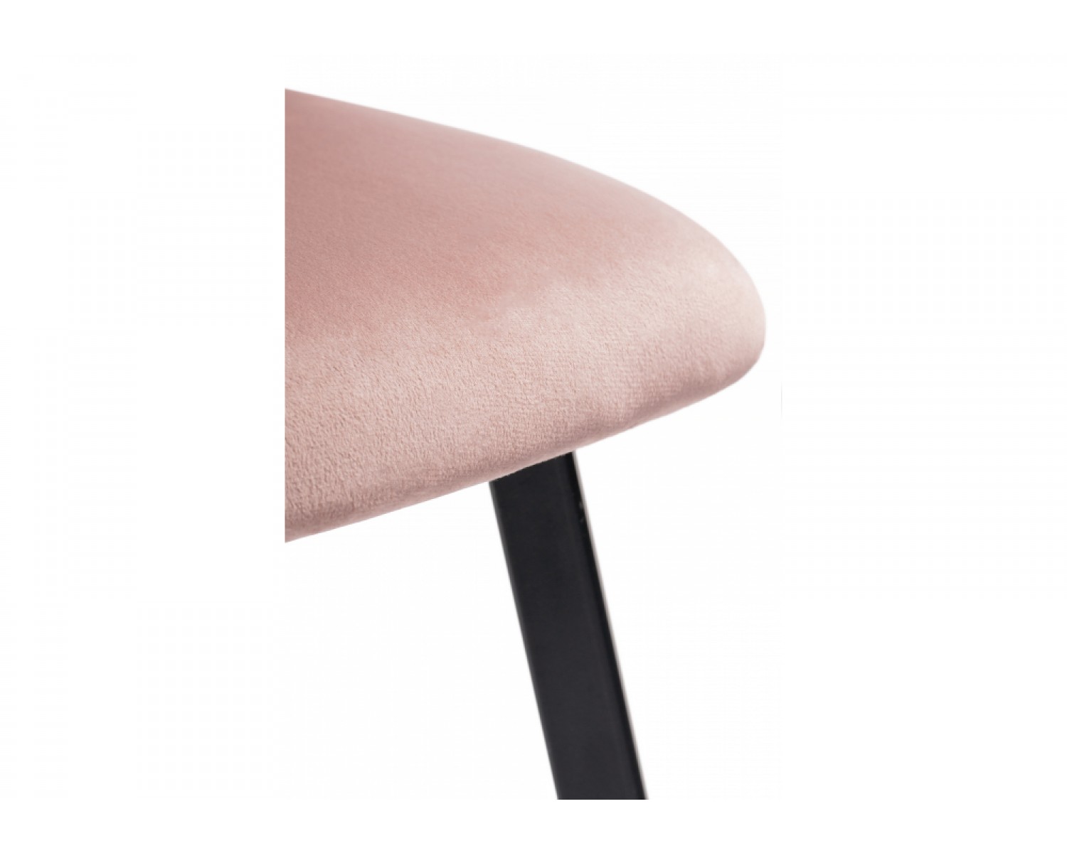 Стул на металлокаркасе Gema black / pink / black