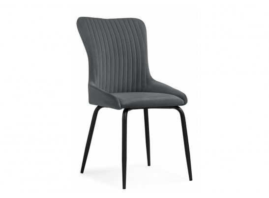 Стул на металлокаркасе Lado gray / black