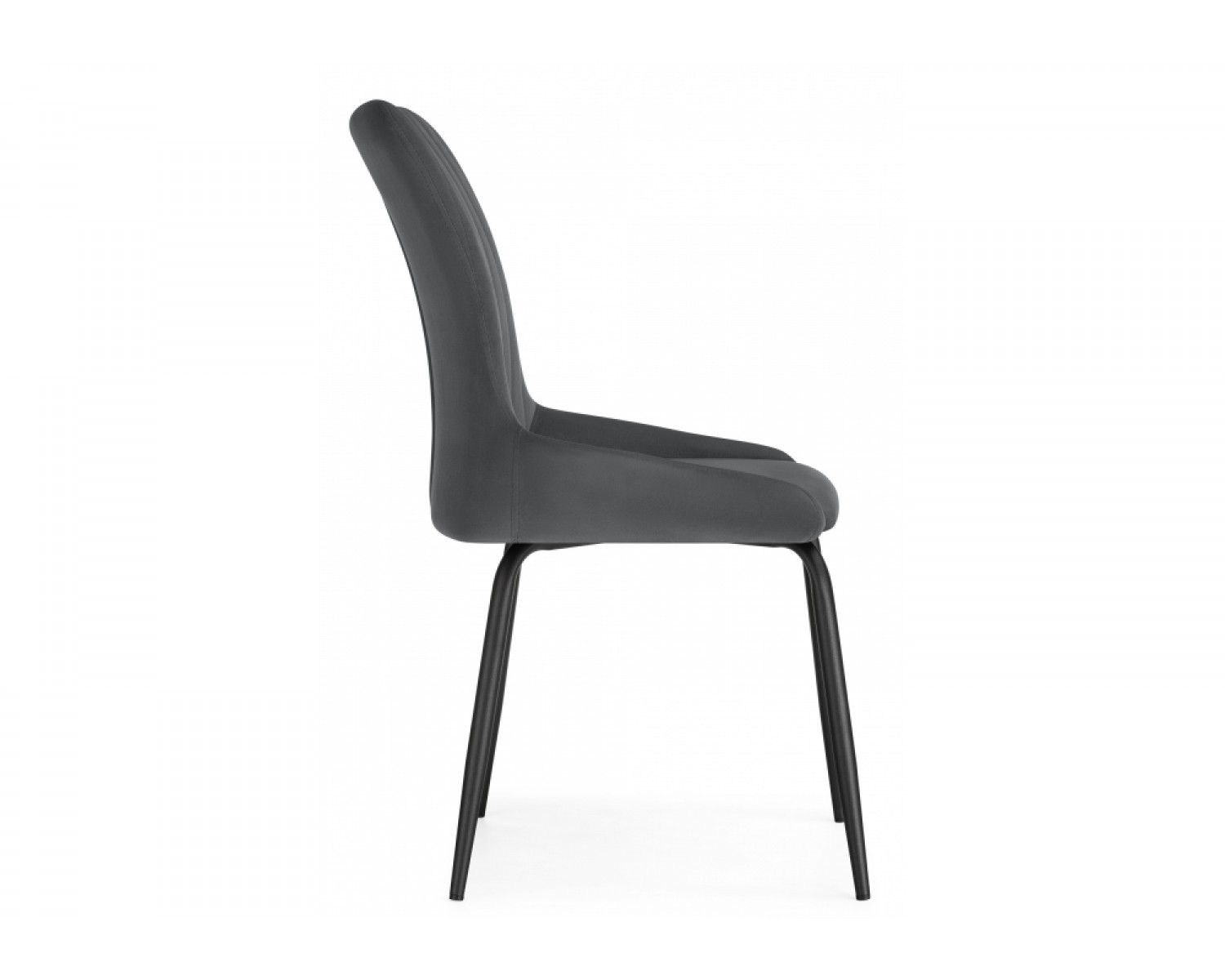 Стул на металлокаркасе Lado gray / black