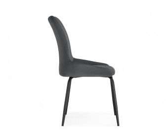 Стул на металлокаркасе Lado gray / black
