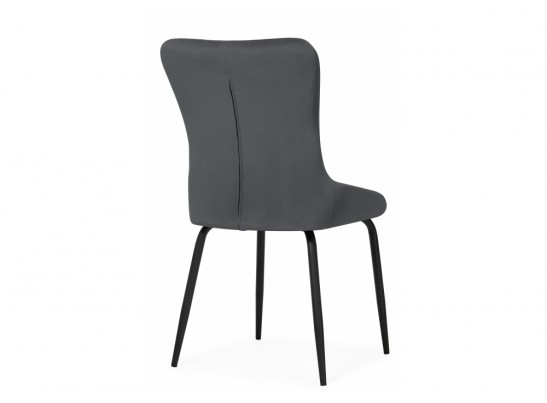 Стул на металлокаркасе Lado gray / black