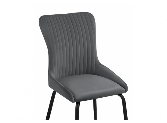 Стул на металлокаркасе Lado gray / black