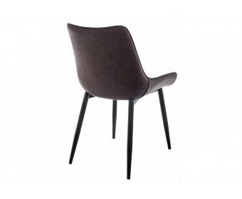 Стул Seda light beige / dark brown