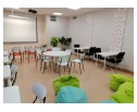 Стул на металлокаркасе SHT-S85М белый / черный