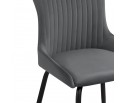 Стул на металлокаркасе Lado gray / black