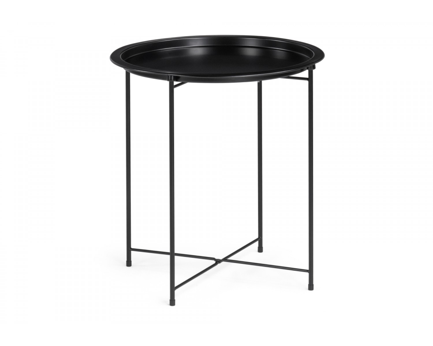 Журнальный столик-поднос Tray 47х51 black
