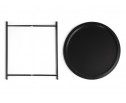 Журнальный столик-поднос Tray 47х51 black