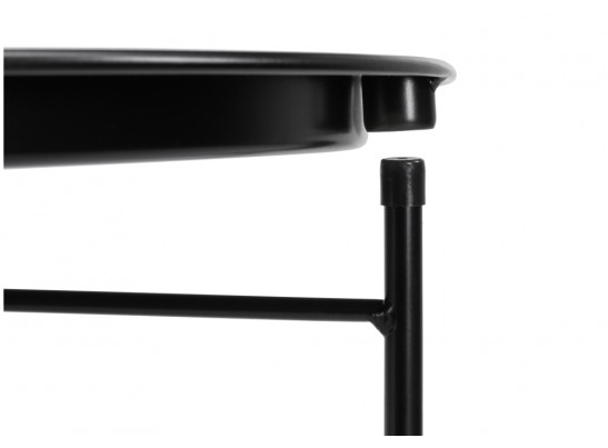 Журнальный столик-поднос Tray 47х51 black