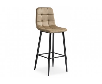 Барный стул Chio dark beige / black