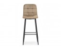 Барный стул Chio dark beige / black