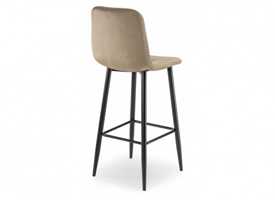 Барный стул Chio dark beige / black