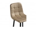 Барный стул Chio dark beige / black