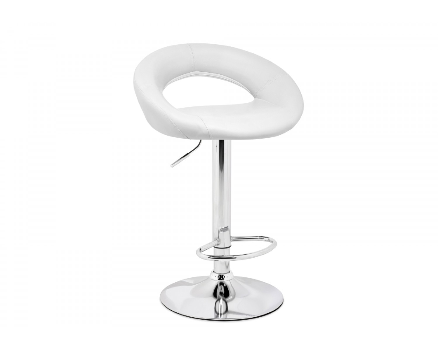 Барный стул Oazis white / chrome