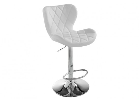 Барный стул Porch white / chrome