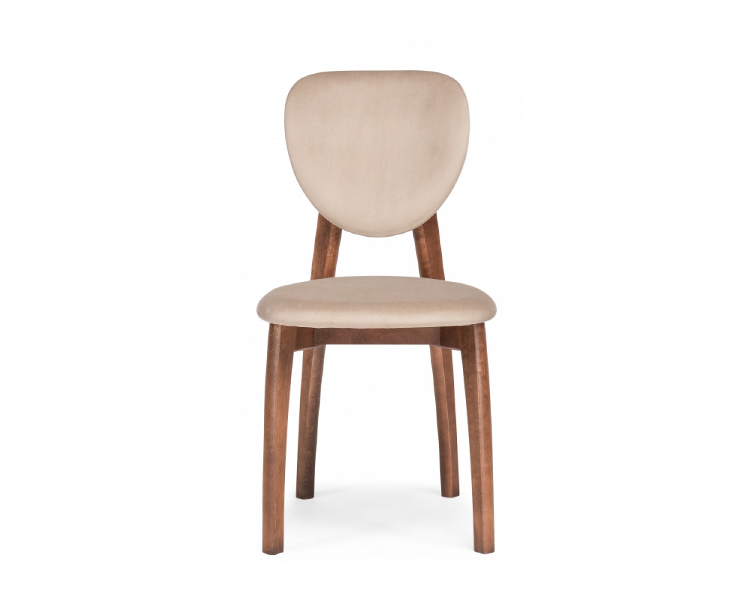 Деревянный стул Вакимо ткань tenerife beige / миланский орех