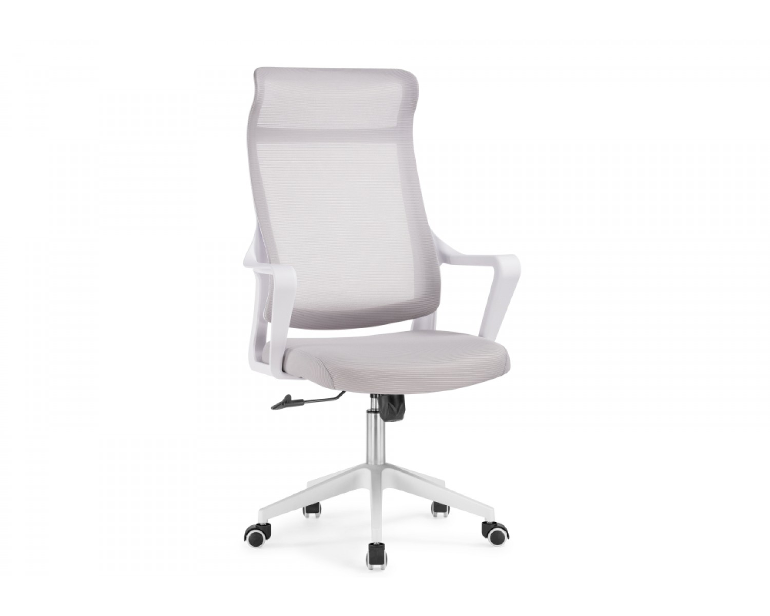 Компьютерное кресло Rino light gray / white
