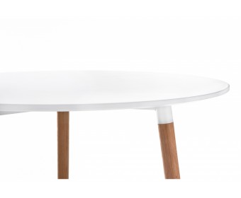 Стол Lorini 60 white / wood