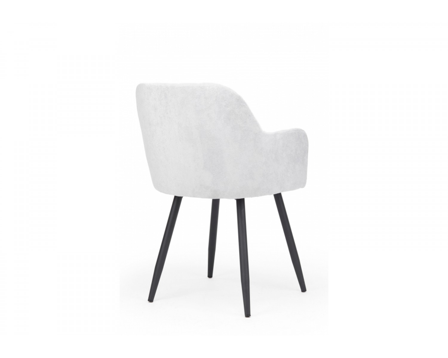 Стул на металлокаркасе Инфини светло-серый (ocean 021) / черный