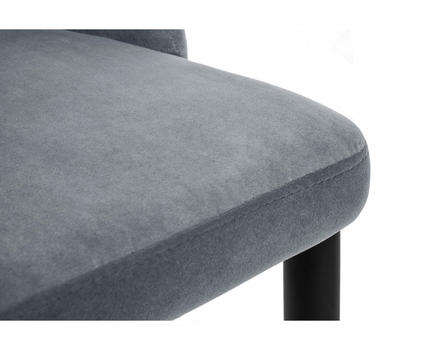 Стул на металлокаркасе Kora gray / black
