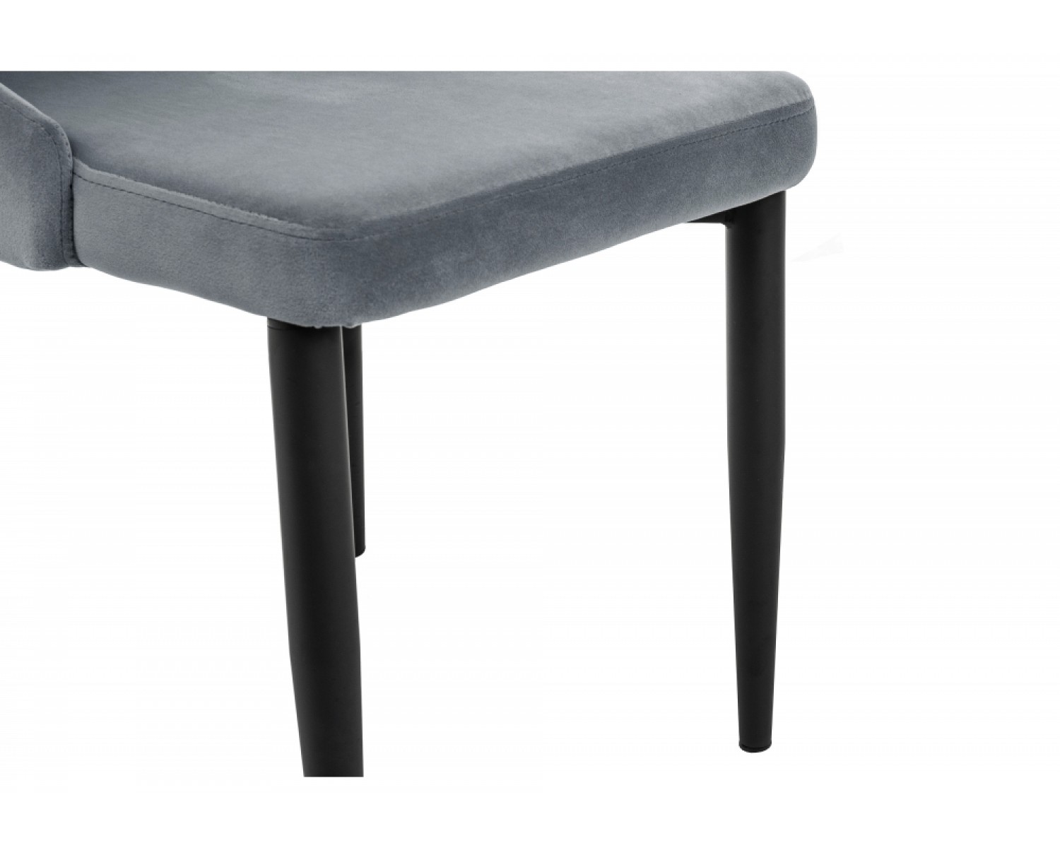 Стул на металлокаркасе Kora gray / black