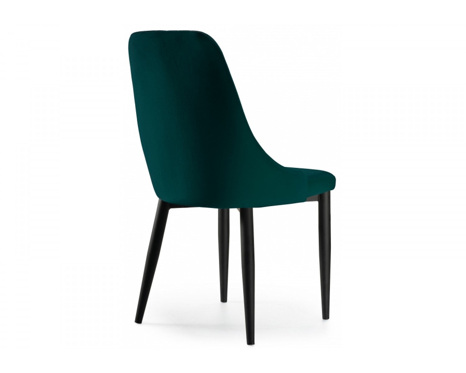 Стул на металлокаркасе Kora green / black