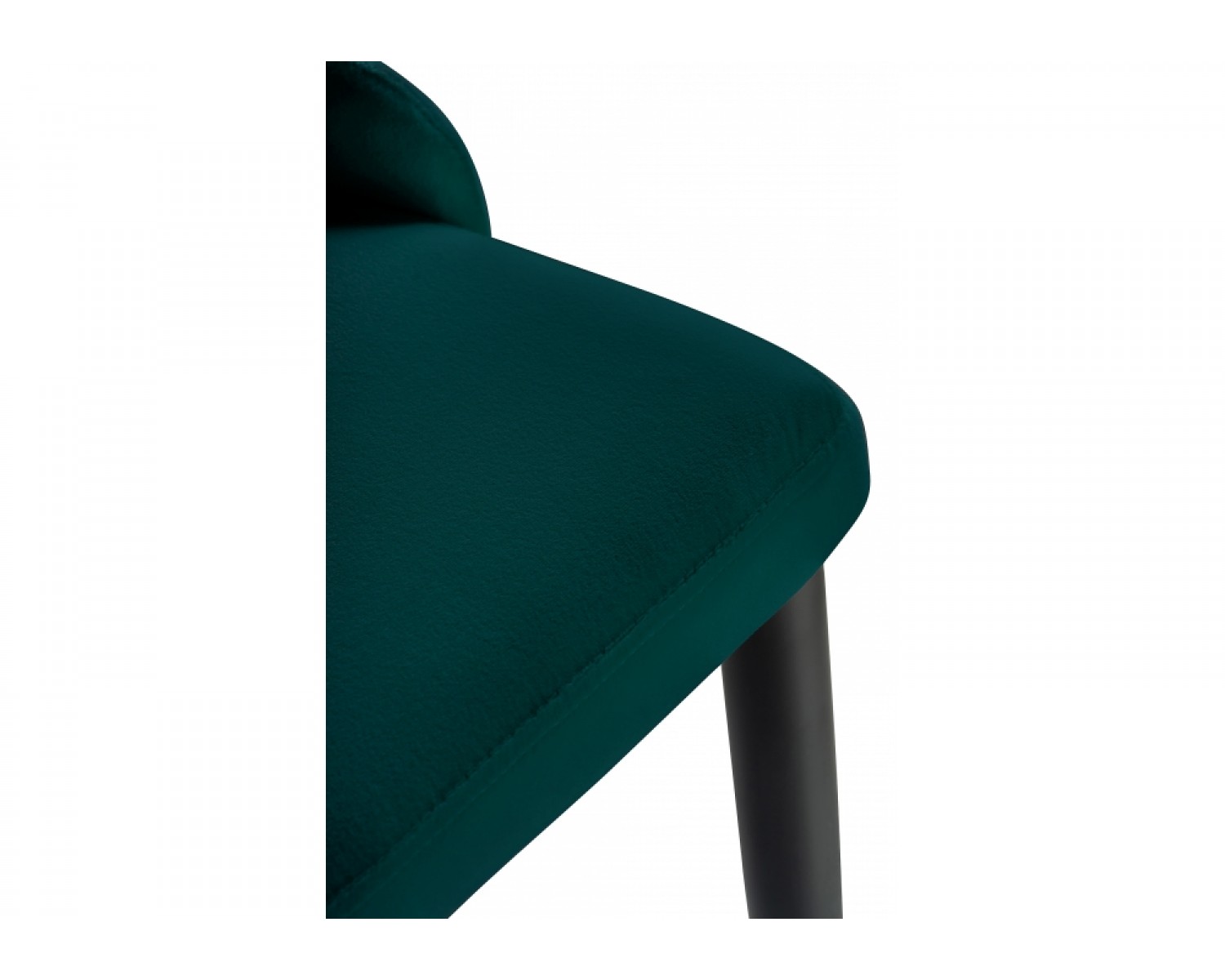 Стул на металлокаркасе Kora green / black