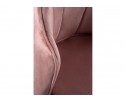 Стул на металлокаркасе Shell dark pink / black