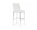 Барный стул Teon white / chrome