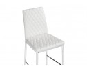 Барный стул Teon white / chrome