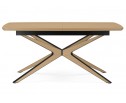 Деревянный стол Roxy 160(220)x90 светлый дуб