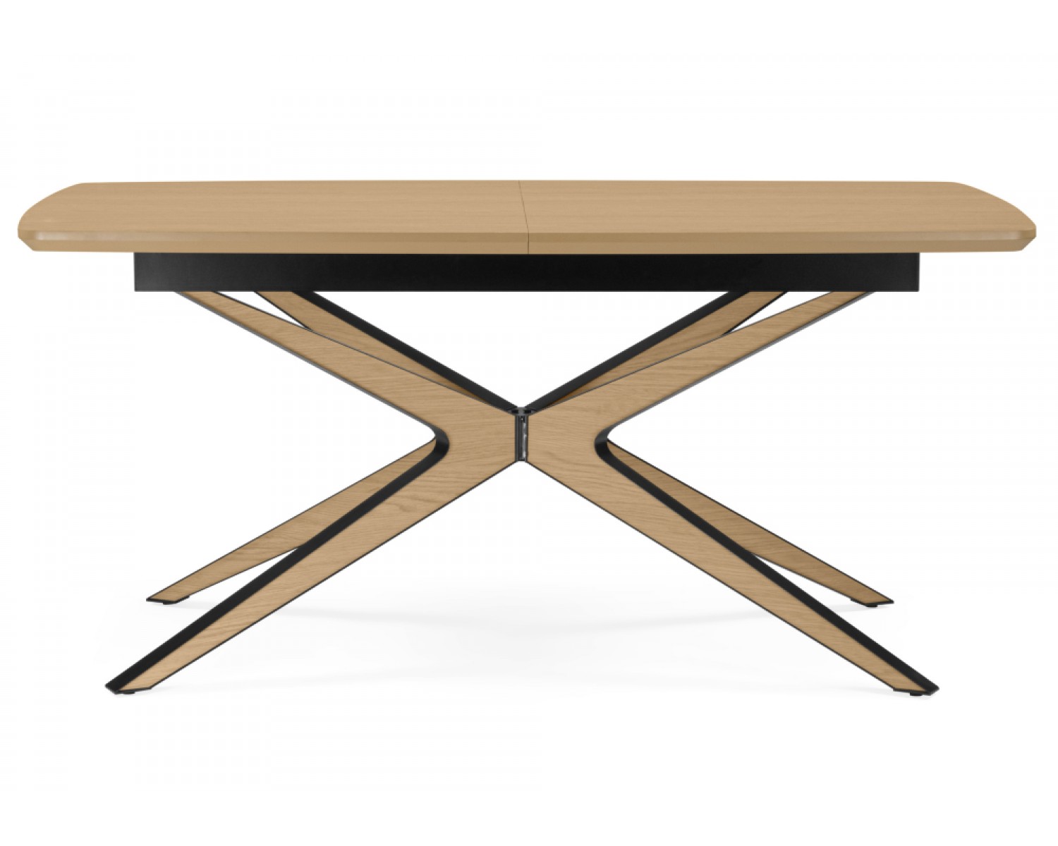 Деревянный стол Roxy 160(220)x90 светлый дуб