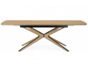 Деревянный стол Roxy 160(220)x90 светлый дуб