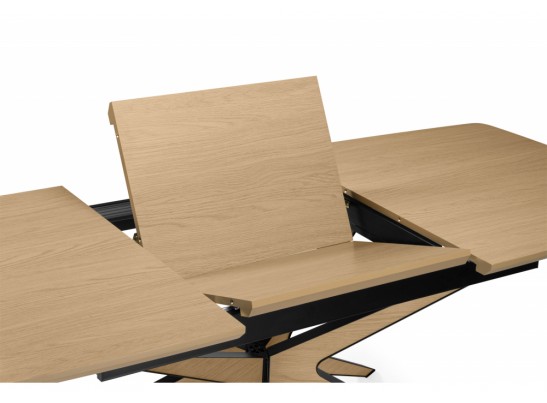 Деревянный стол Roxy 160(220)x90 светлый дуб