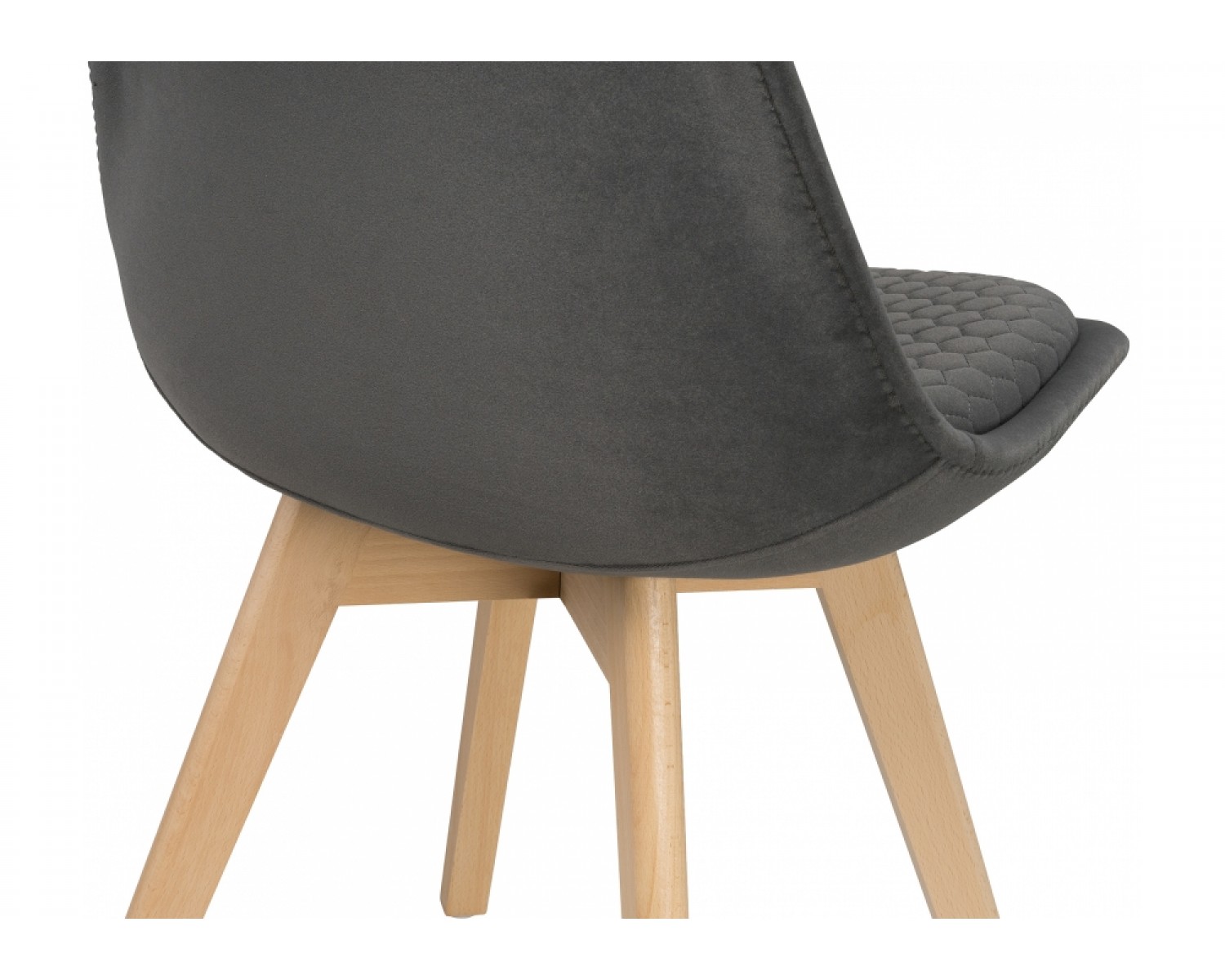 Деревянный стул Bonuss dark gray / wood