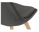 Деревянный стул Bonuss dark gray / wood
