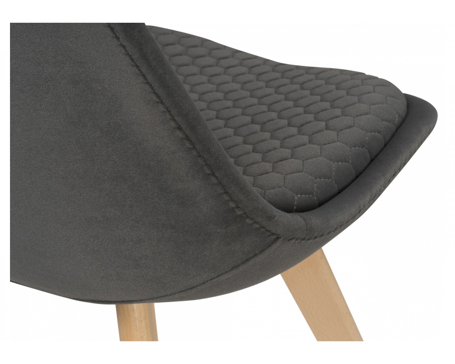 Деревянный стул Bonuss dark gray / wood