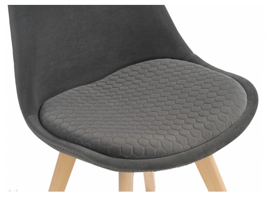 Деревянный стул Bonuss dark gray / wood