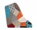 Деревянный стул Mille fabric multicolor