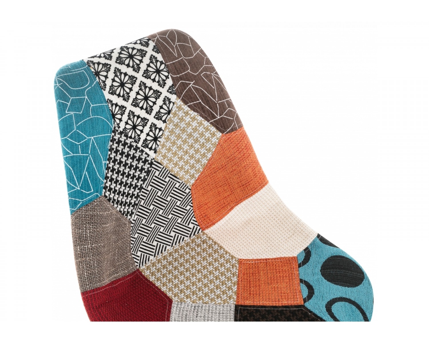 Деревянный стул Mille fabric multicolor