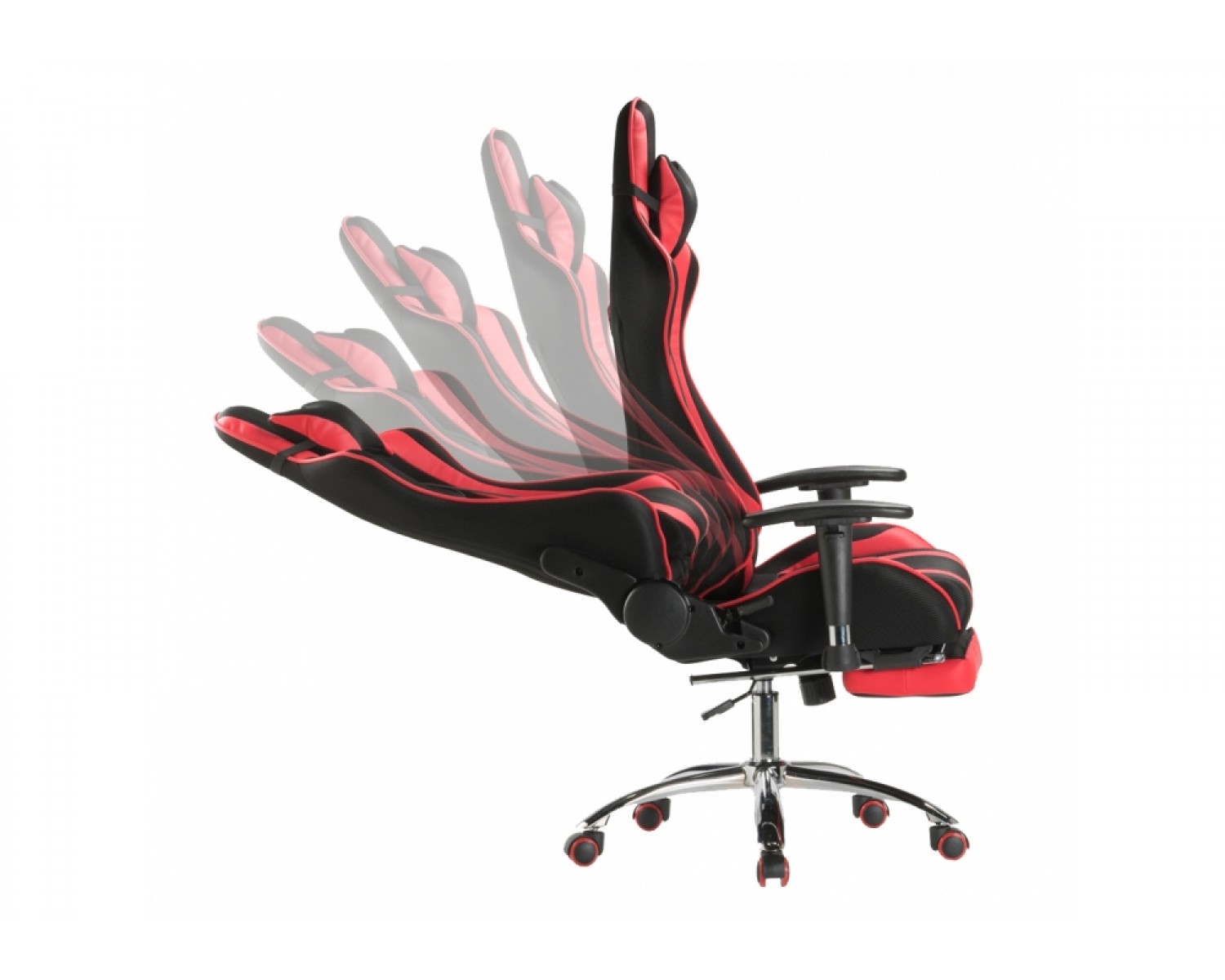 Компьютерное кресло Kano 1 red / black